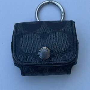 👏🏽SOLD eBay 💵Coach AirPods Pro Case Black Thank you for being SoVogie!